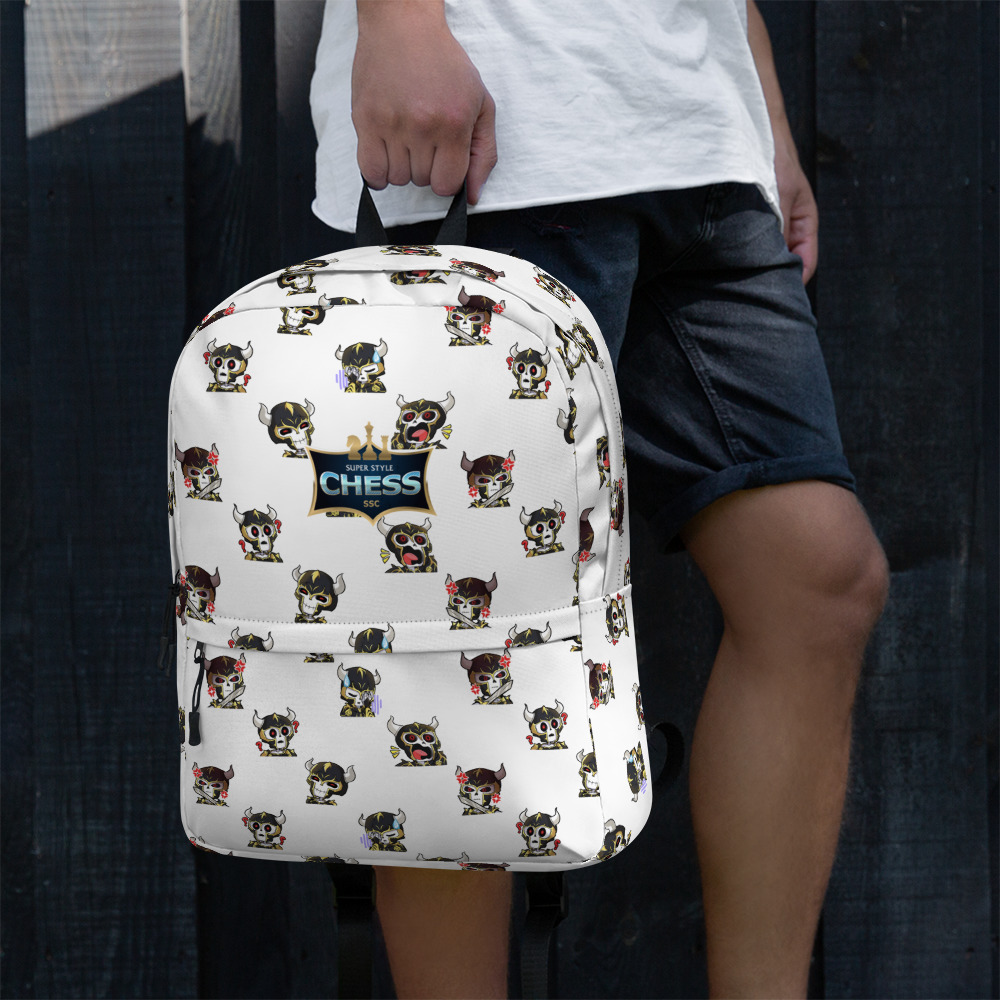 Bone Knight Pattern Backpack