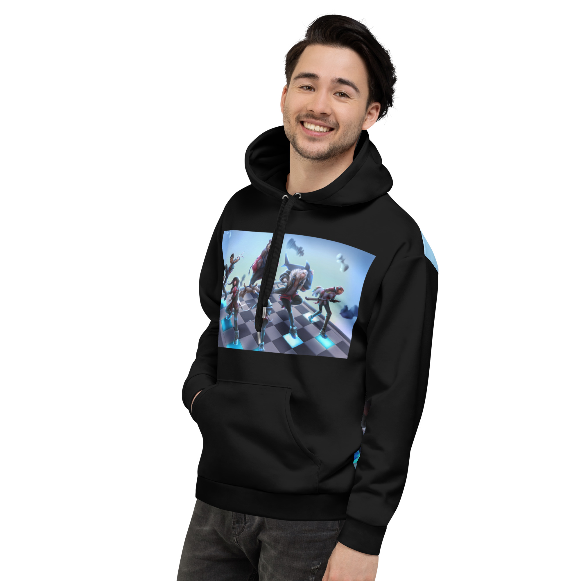 Checkmate Splash Hoodie - Image 4