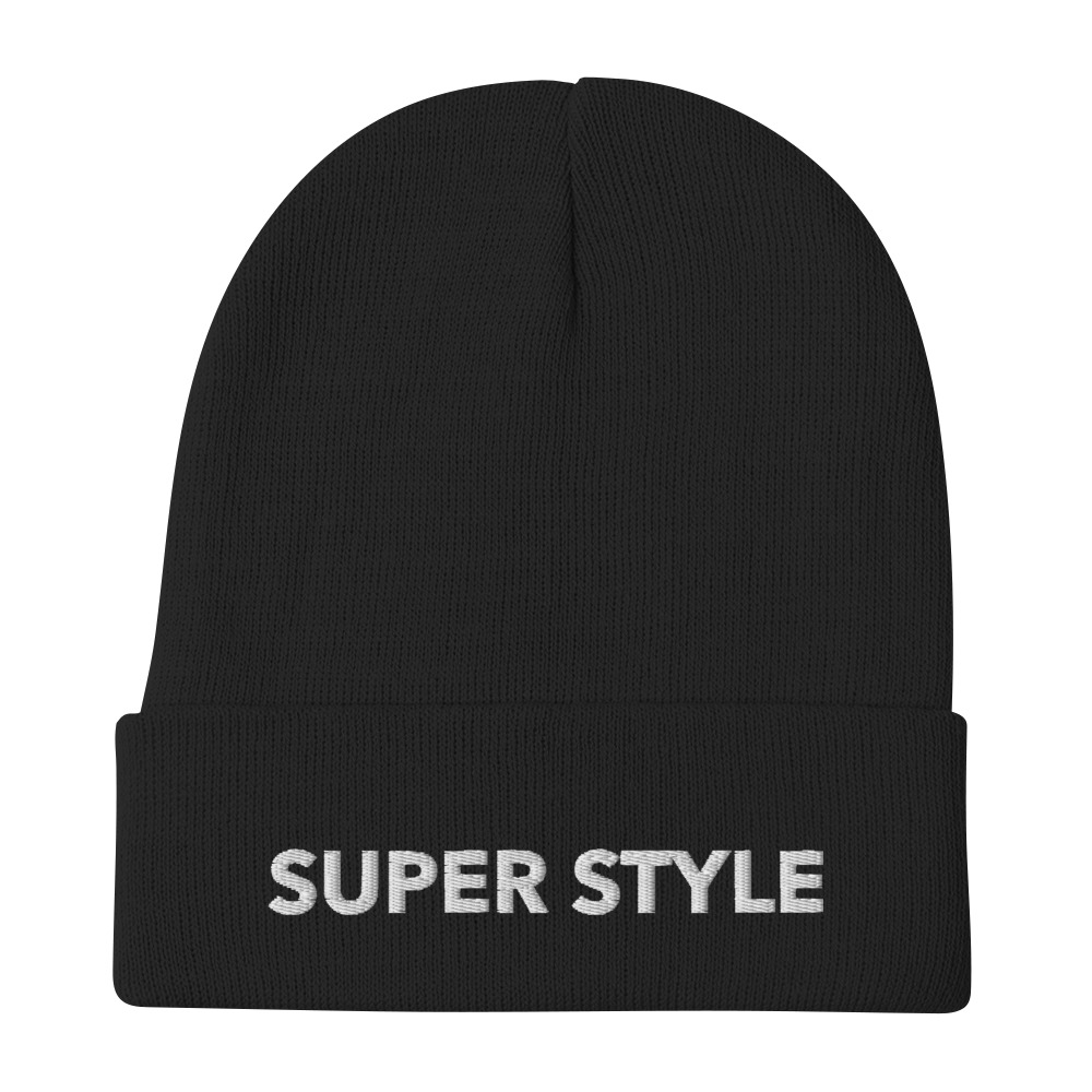 Super Style Embroidered Beanie